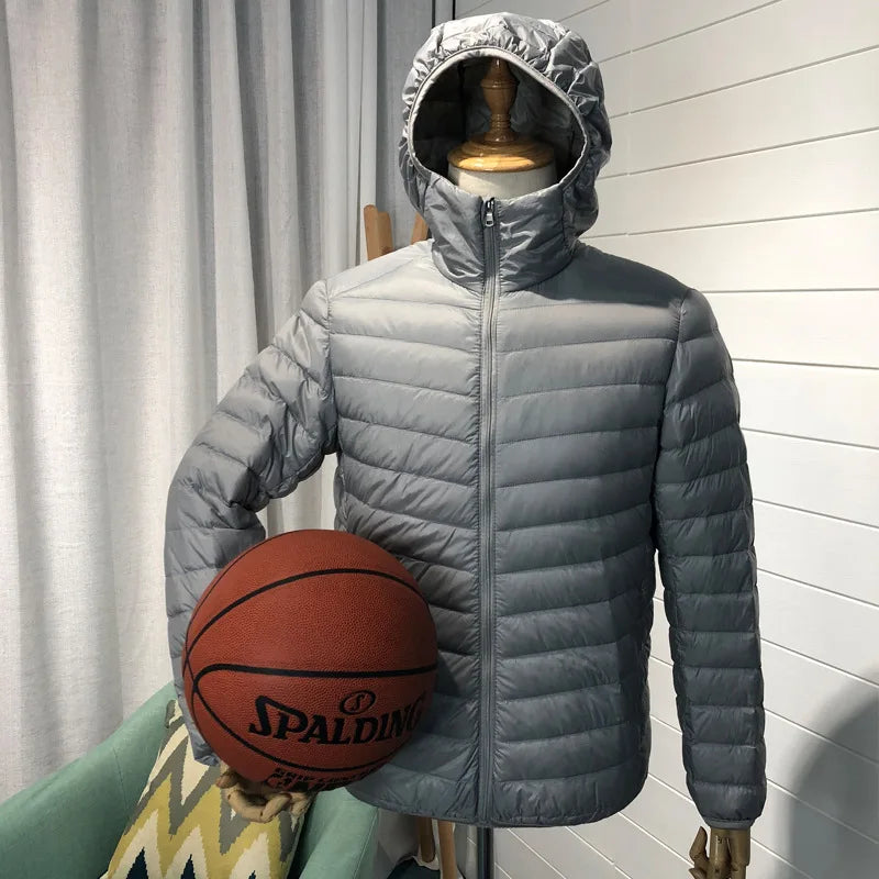 Ultra-Light Hooded Down Jacket