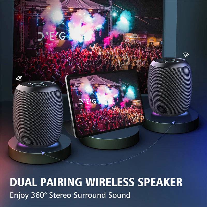 ZEALOT S53 Wireless Bluetooth Speaker 10 hours 10w super loud sound bluetooth speaker IPX6 waterproof for phone TF card USB