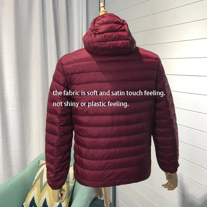 Ultra-Light Hooded Down Jacket