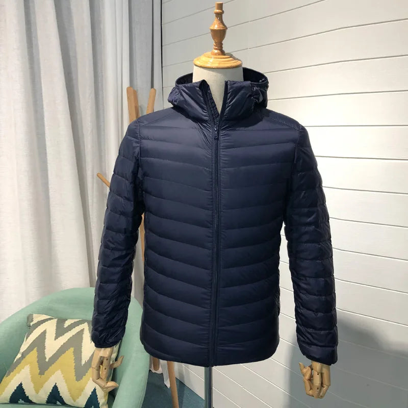 Ultra-Light Hooded Down Jacket