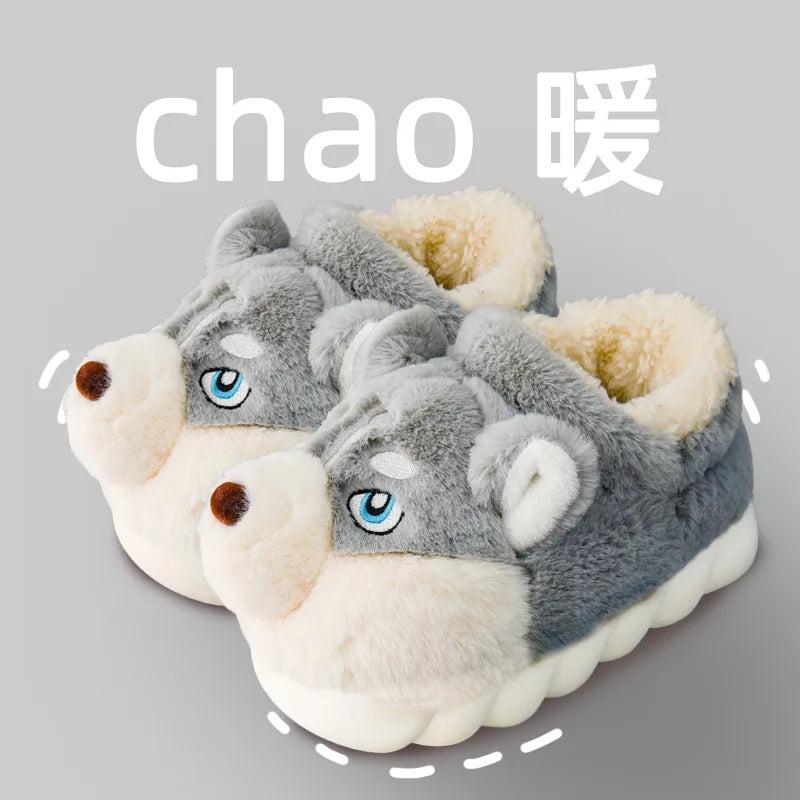 Women’s Cute Cartoon Dog Slippers