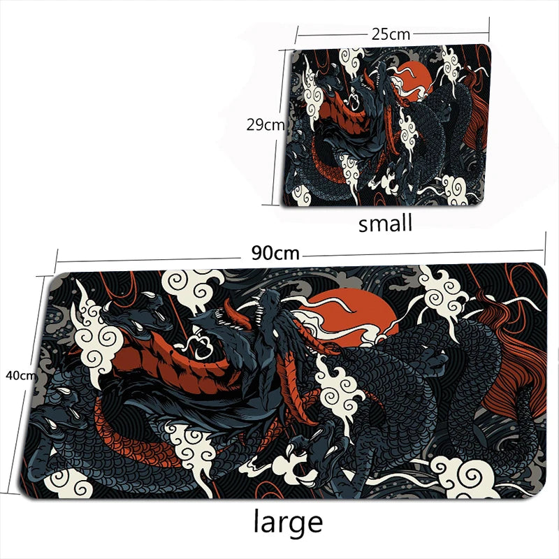 Chinese Dragon XXL Mouse Pad for Gaming, Office, and PC