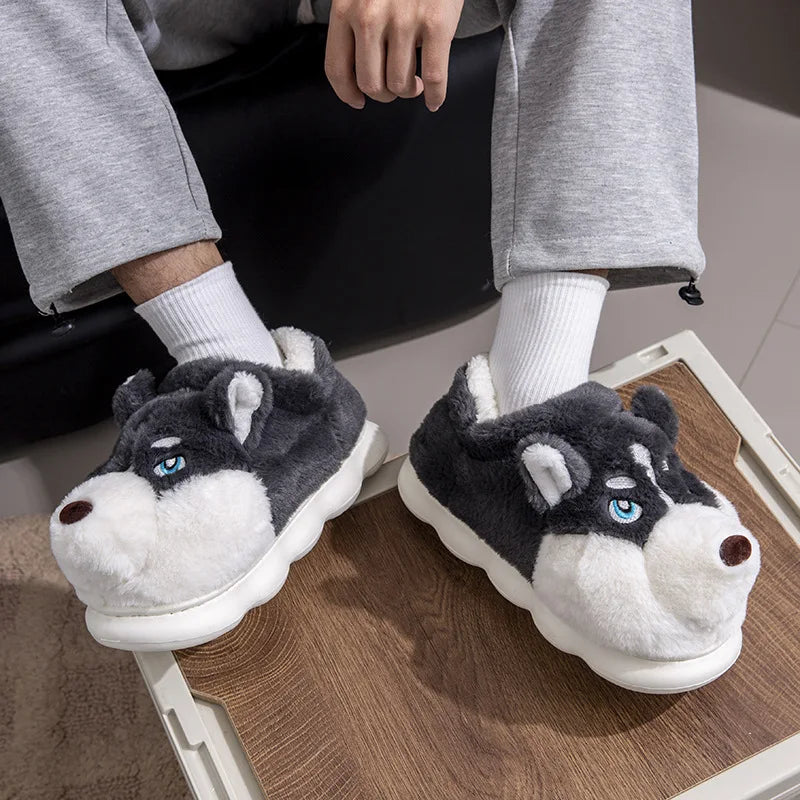 Women’s Cute Cartoon Dog Slippers
