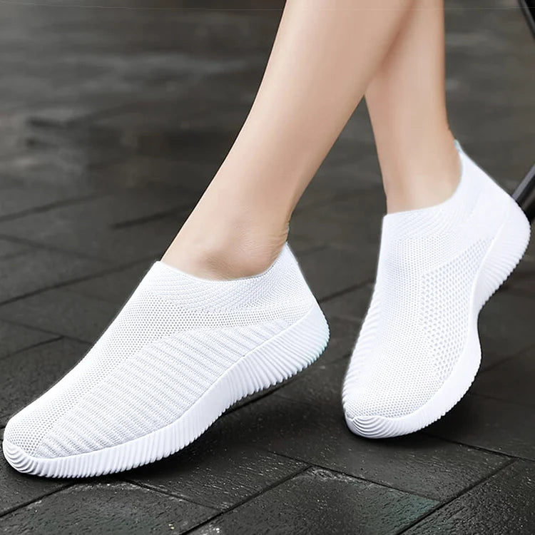 Breathable Women’s Flats – Lightweight Spring Sneakers