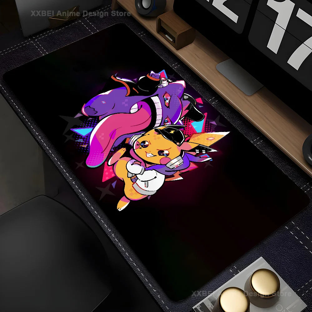 P-Pokemon Gengar Grande XXL Gaming Mousepad Desk Mat for PC