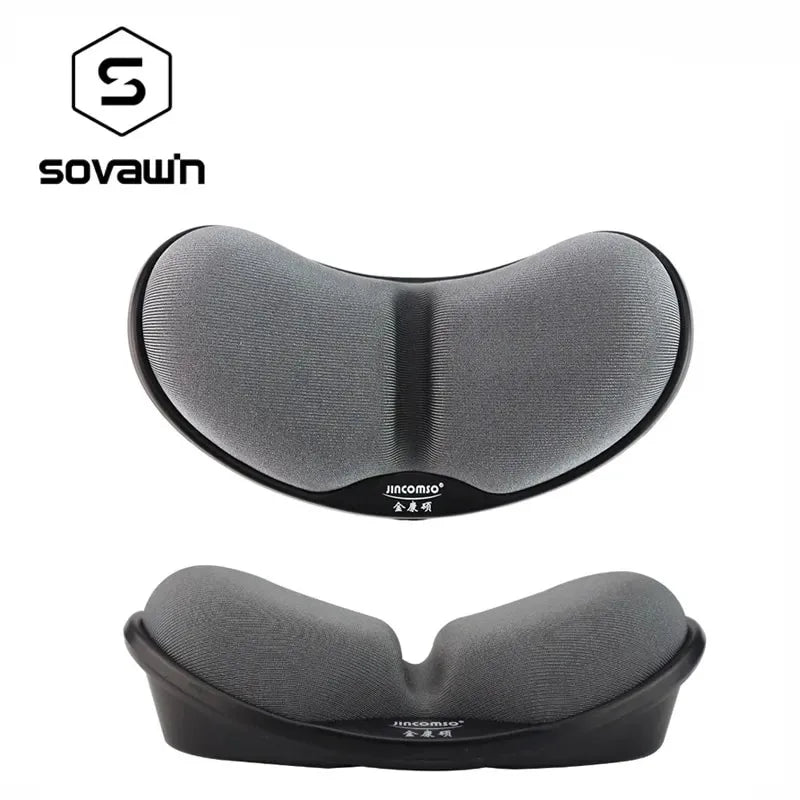 Anti-Skid Memory Foam Ergonomic Mouse Pad with Wrist Support