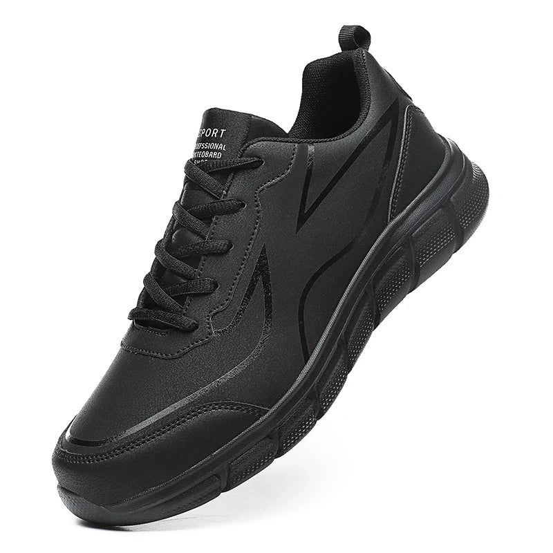 Men Sneakers 2024 New Casual Shoes Pu Waterproof Lightweight Walking Shoes Plus Size 48 Footwear Hombre Men Shoes