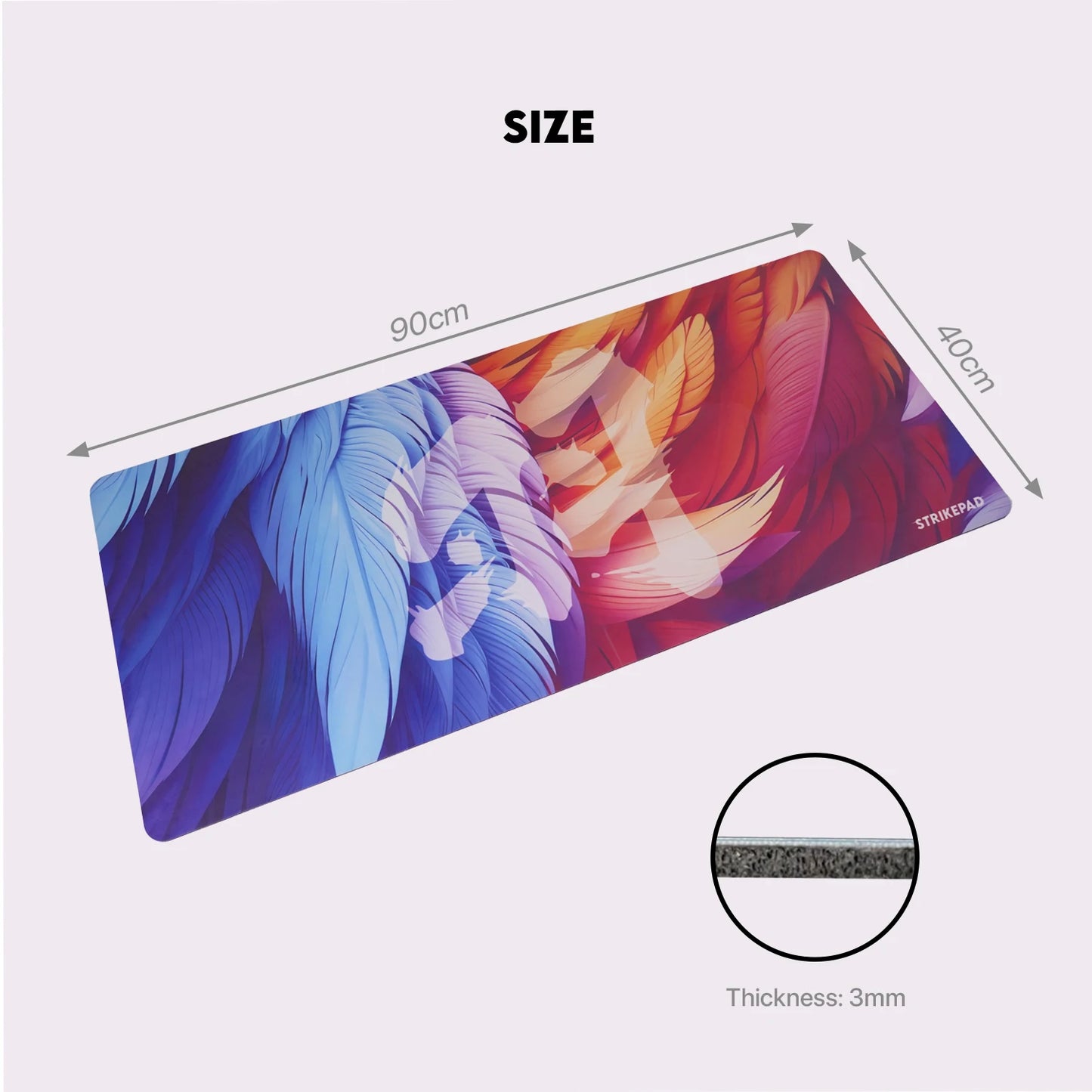 FANTECH Strikepad MST901 Gaming Mousepad Waterproof Speed Mat 900x400mm