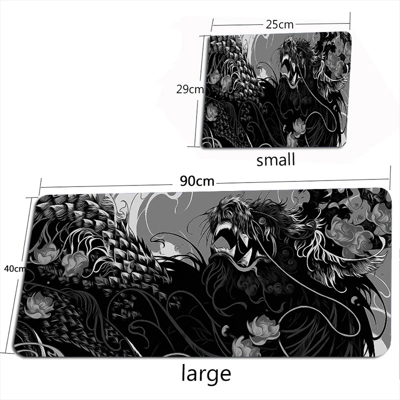 Chinese Dragon XXL Mouse Pad for Gaming, Office, and PC