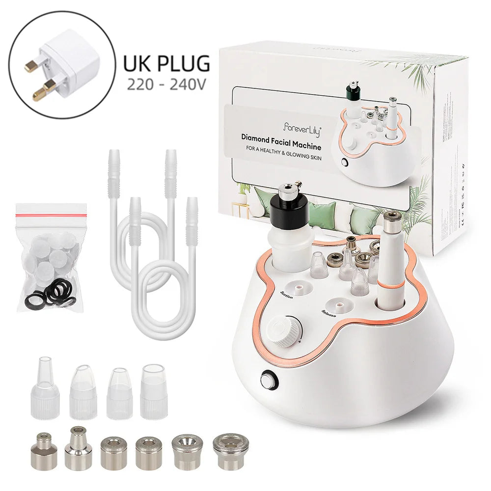 Professional Diamond Microdermabrasion Facial Peeling Machine for Home Skin Care