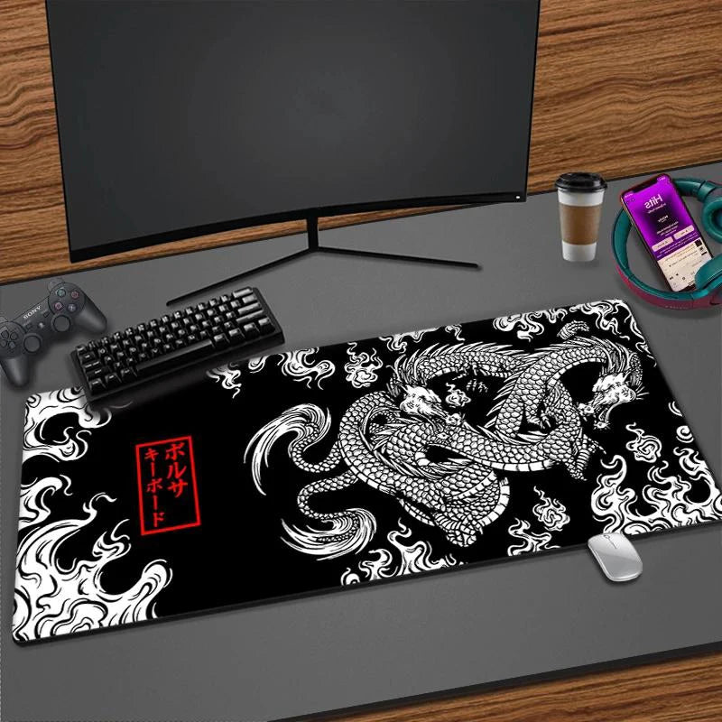 Chinese Dragon XXL Mouse Pad for Gaming, Office, and PC