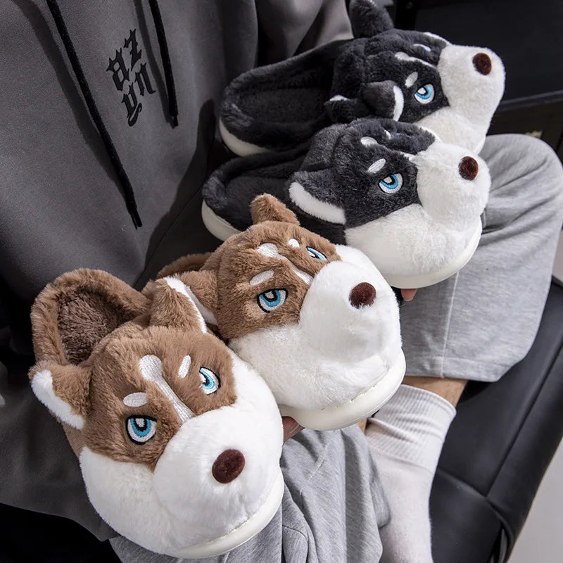 Women’s Cute Cartoon Dog Slippers