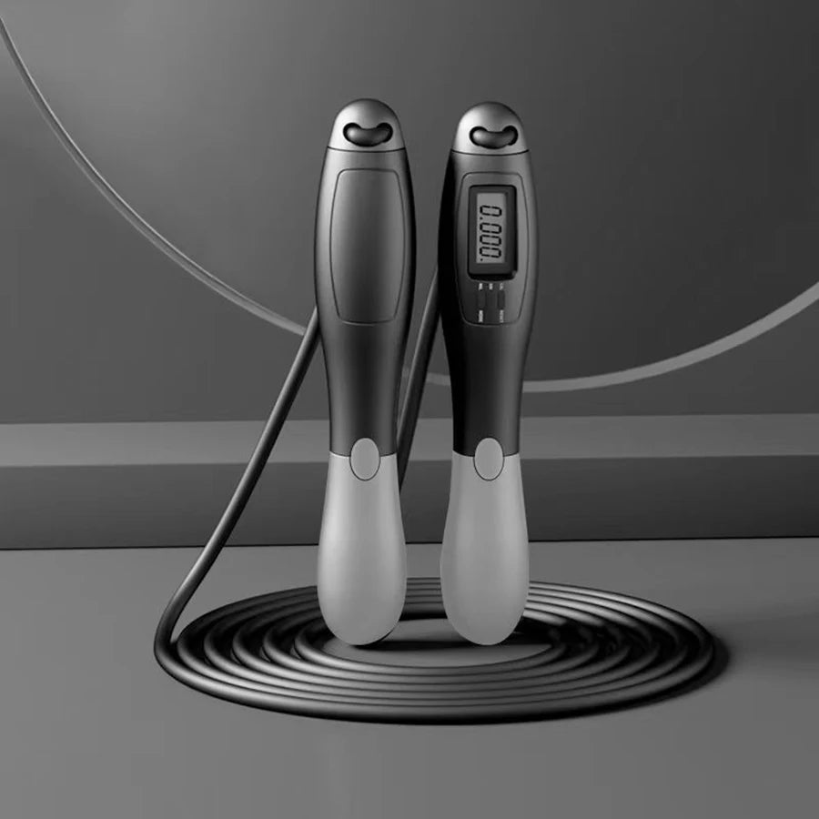 Steel Wire Rope Counting Skipping Rope for Sports and Fitness