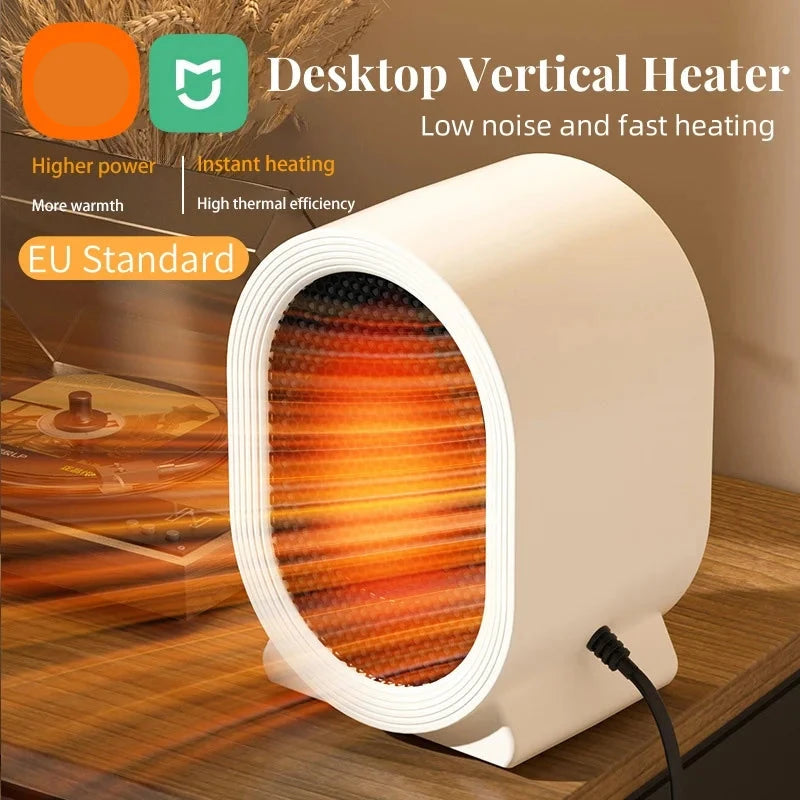 Compact Vertical Desktop Heater