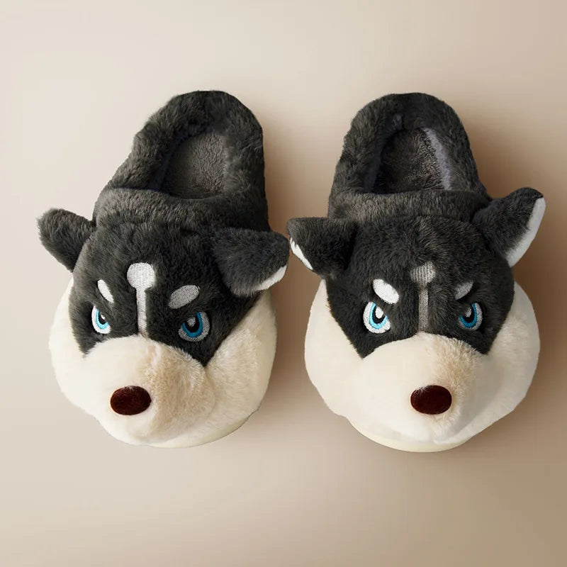 Women’s Cute Cartoon Dog Slippers