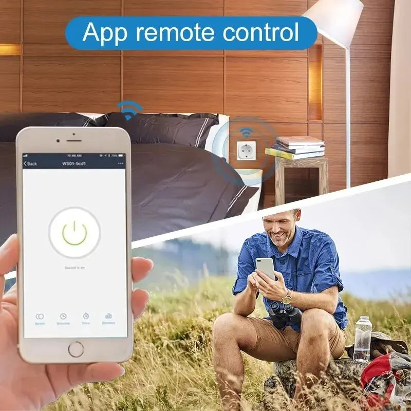 16A/20A Wifi Smart Plug with Power Monitoring