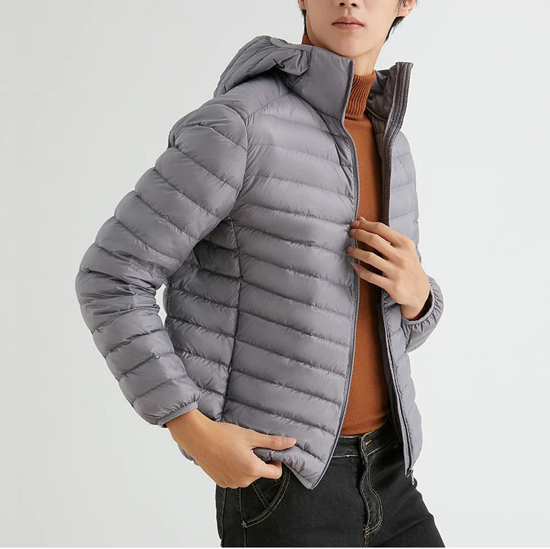 Ultra-Light Hooded Down Jacket