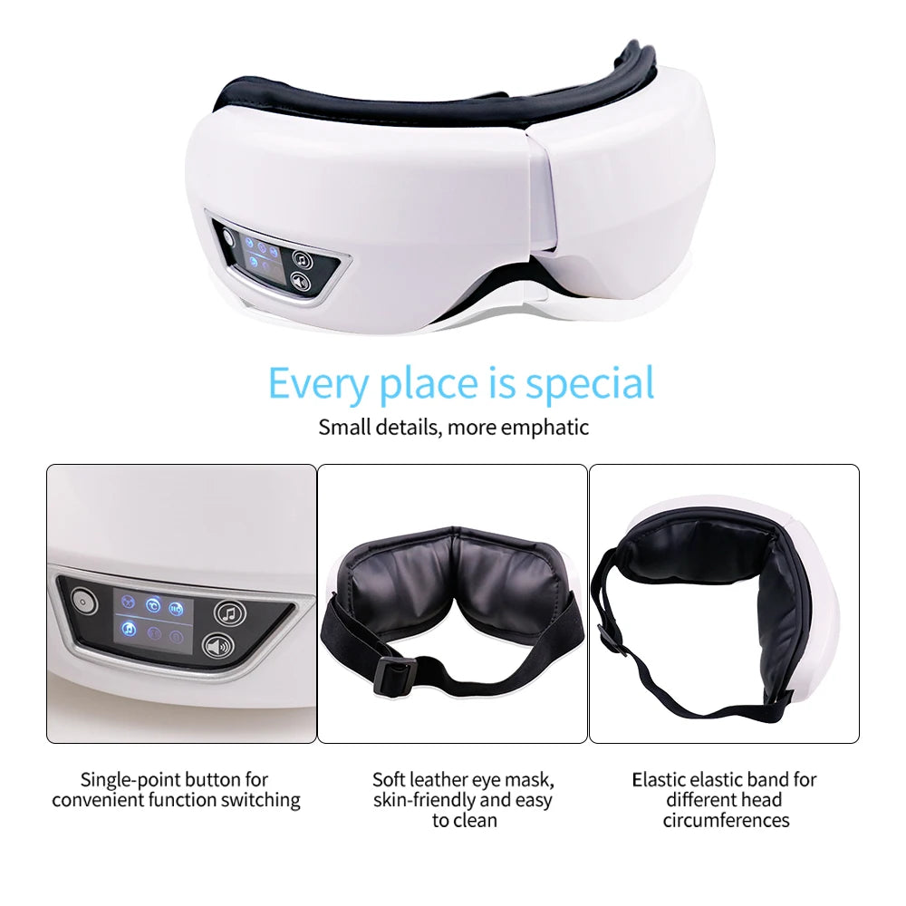 Bluetooth Eye Massager with Vibration