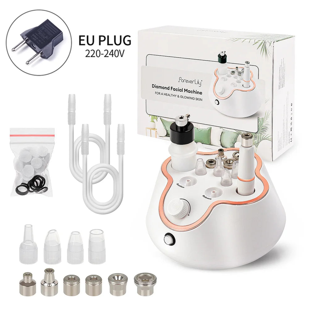 Professional Diamond Microdermabrasion Facial Peeling Machine for Home Skin Care