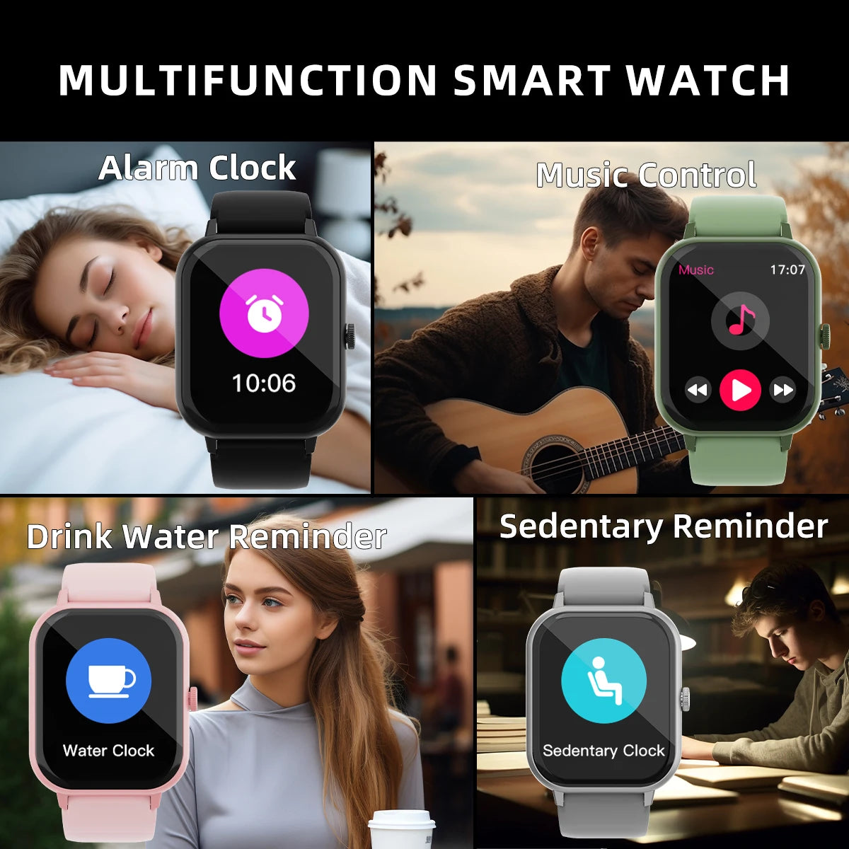 1.99" Bluetooth Call Smartwatch