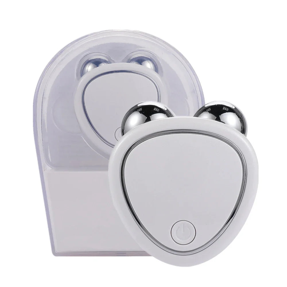 Facial Electric Lifting Roller Massager Microcurrent Skin Tightening Rejuvenation