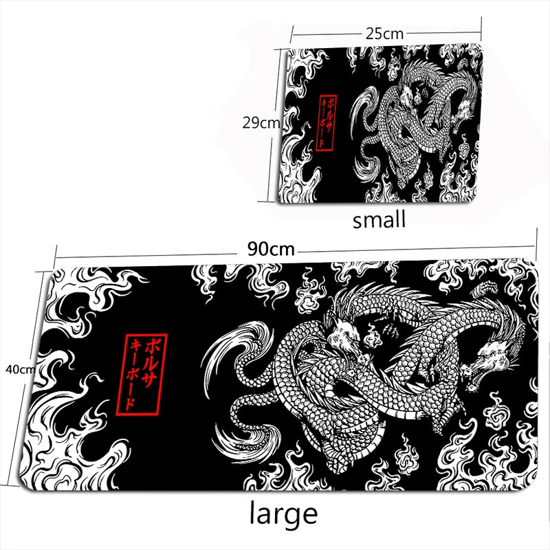 Chinese Dragon XXL Mouse Pad for Gaming, Office, and PC