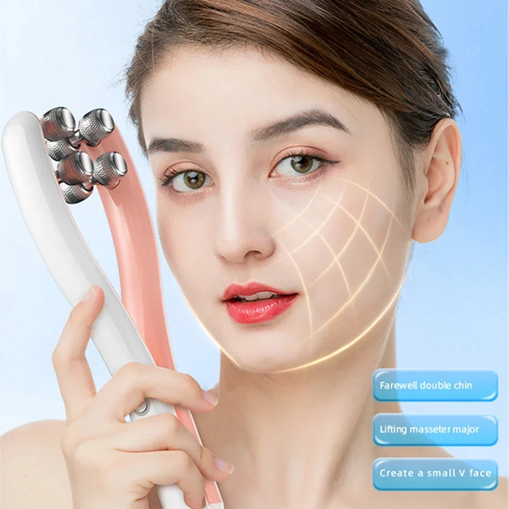 Y-Shape Face Massager Roller for Lifting, Chin Remover, Skin Care