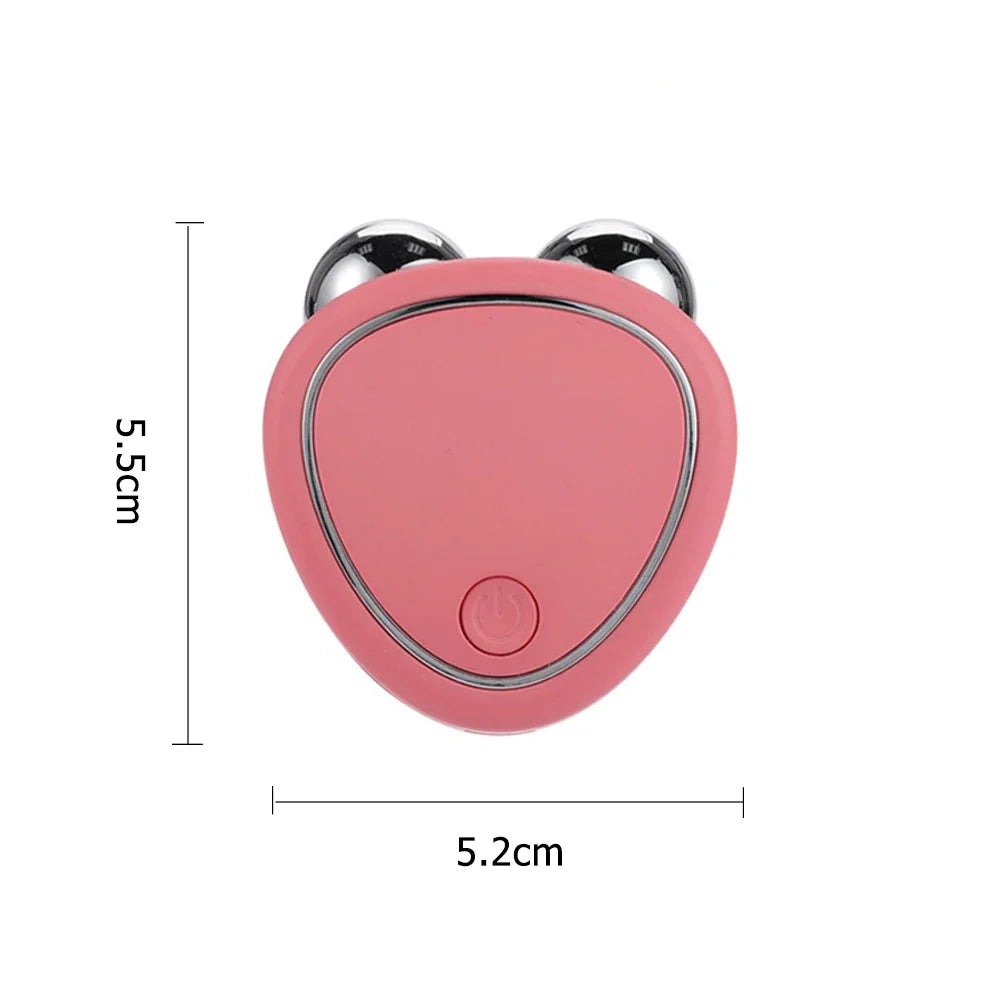 Facial Electric Lifting Roller Massager Microcurrent Skin Tightening Rejuvenation