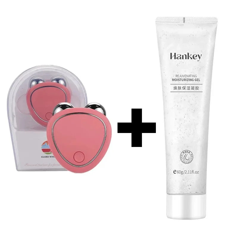 Facial Electric Lifting Roller Massager Microcurrent Skin Tightening Rejuvenation