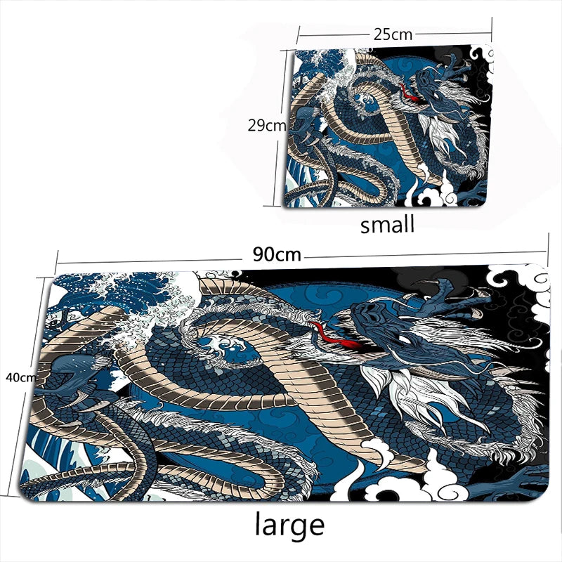 Chinese Dragon XXL Mouse Pad for Gaming, Office, and PC