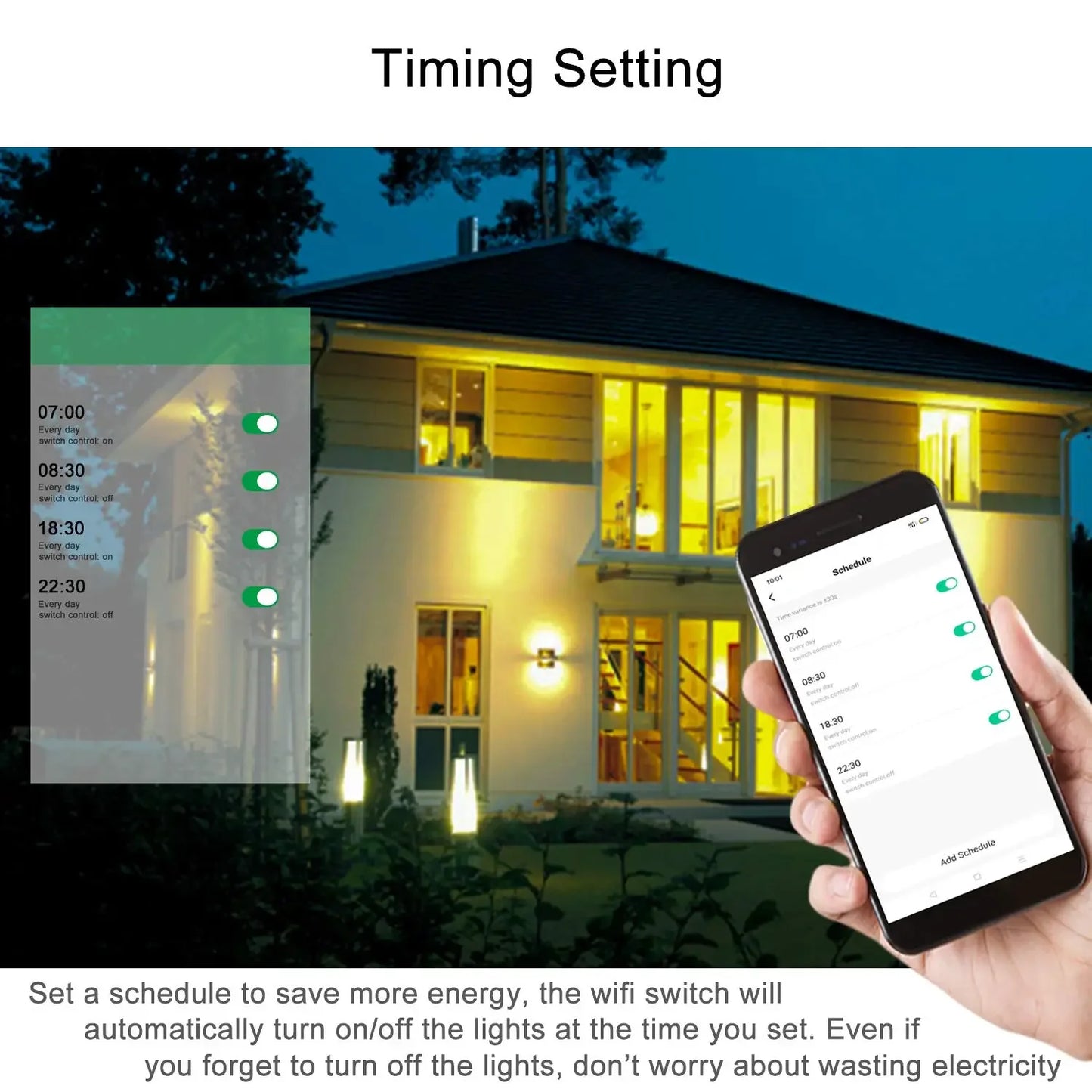 WiFi Smart Light Switch with Alexa