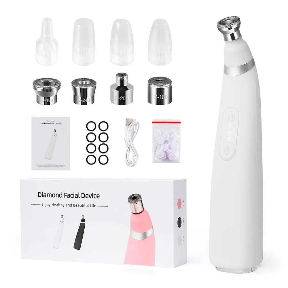 Professional Diamond Microdermabrasion Facial Peeling Machine for Home Skin Care