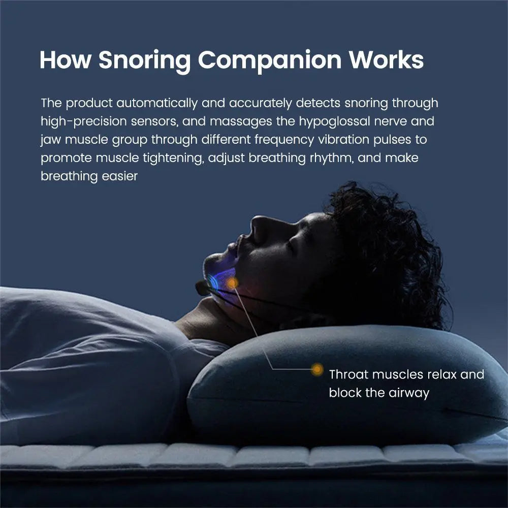 EMS Pulse Stop Snore Smart Anti-Snoring Device