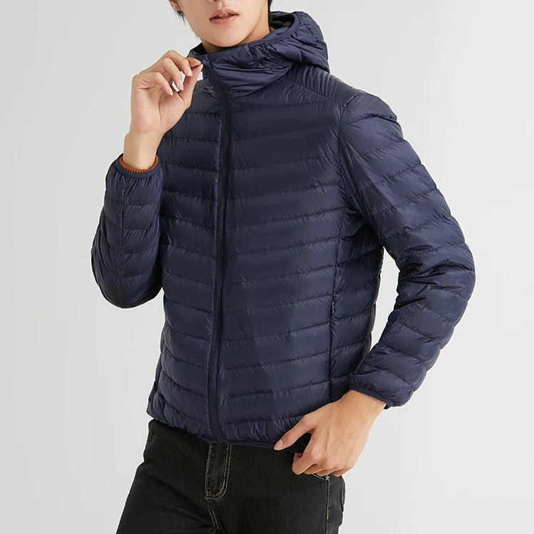 Ultra-Light Hooded Down Jacket