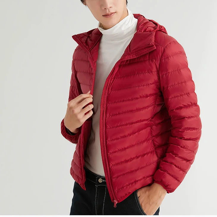 Ultra-Light Hooded Down Jacket