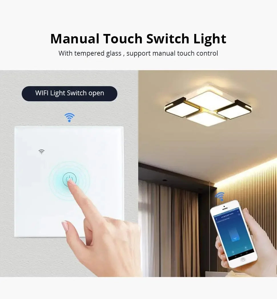 WiFi Smart Light Switch with Alexa
