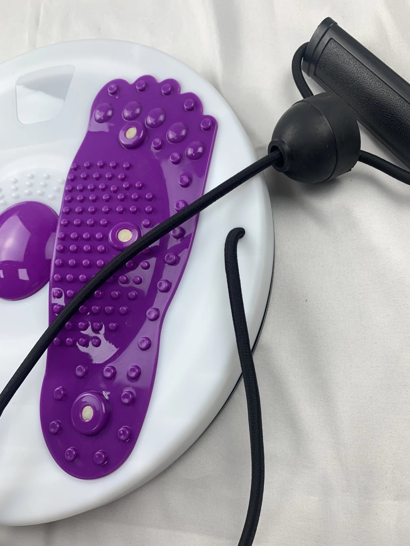 Exercise Waist Twisting Disc with Foot Massage Portable Fitness Machine