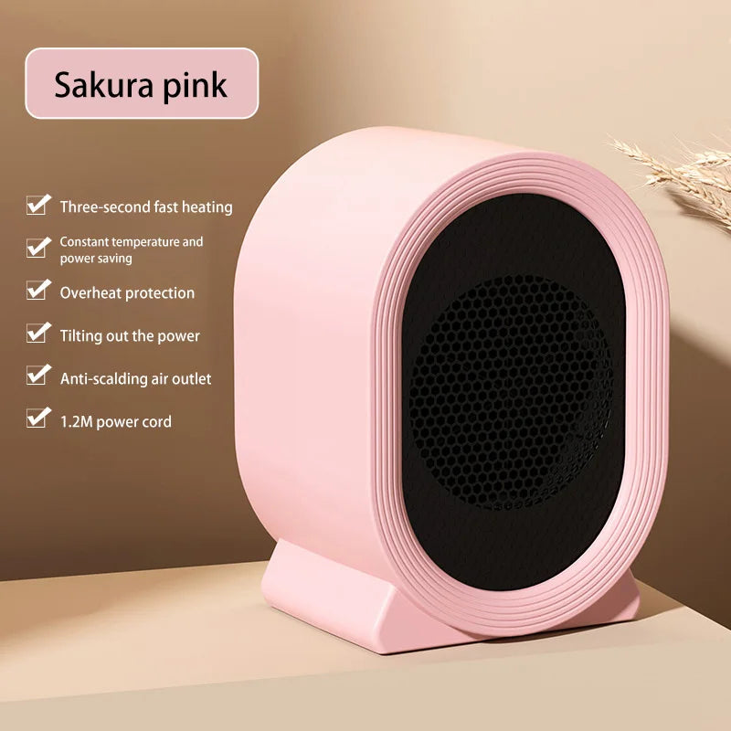 Compact Vertical Desktop Heater