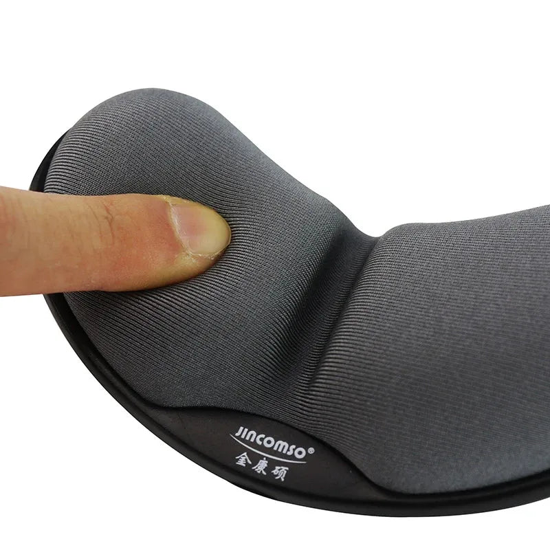 Anti-Skid Memory Foam Ergonomic Mouse Pad with Wrist Support