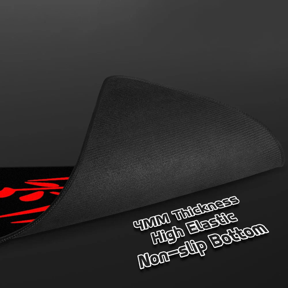 E-Sports Mousepad with "Love" Design and Locking Edges