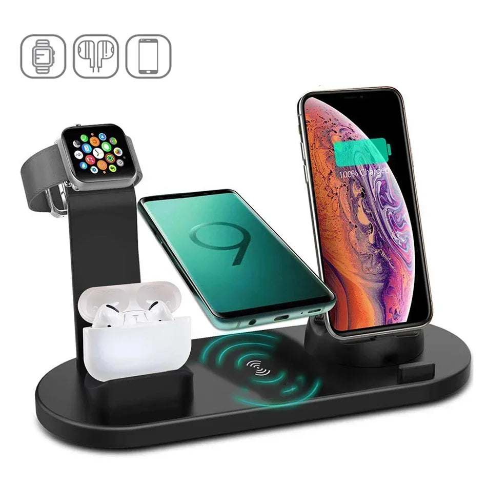 30W 7-in-1 Wireless Charger Stand