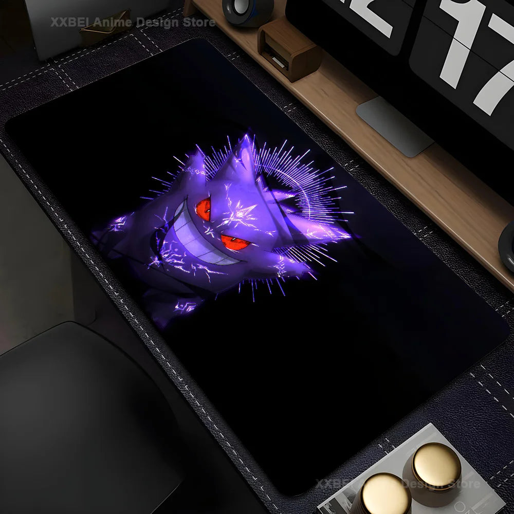P-Pokemon Gengar Grande XXL Gaming Mousepad Desk Mat for PC