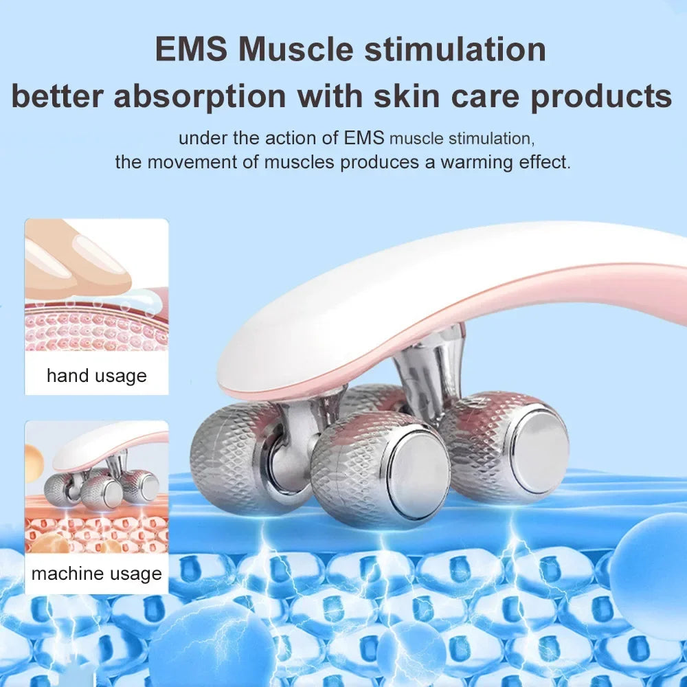 Y-Shape Face Massager Roller for Lifting, Chin Remover, Skin Care