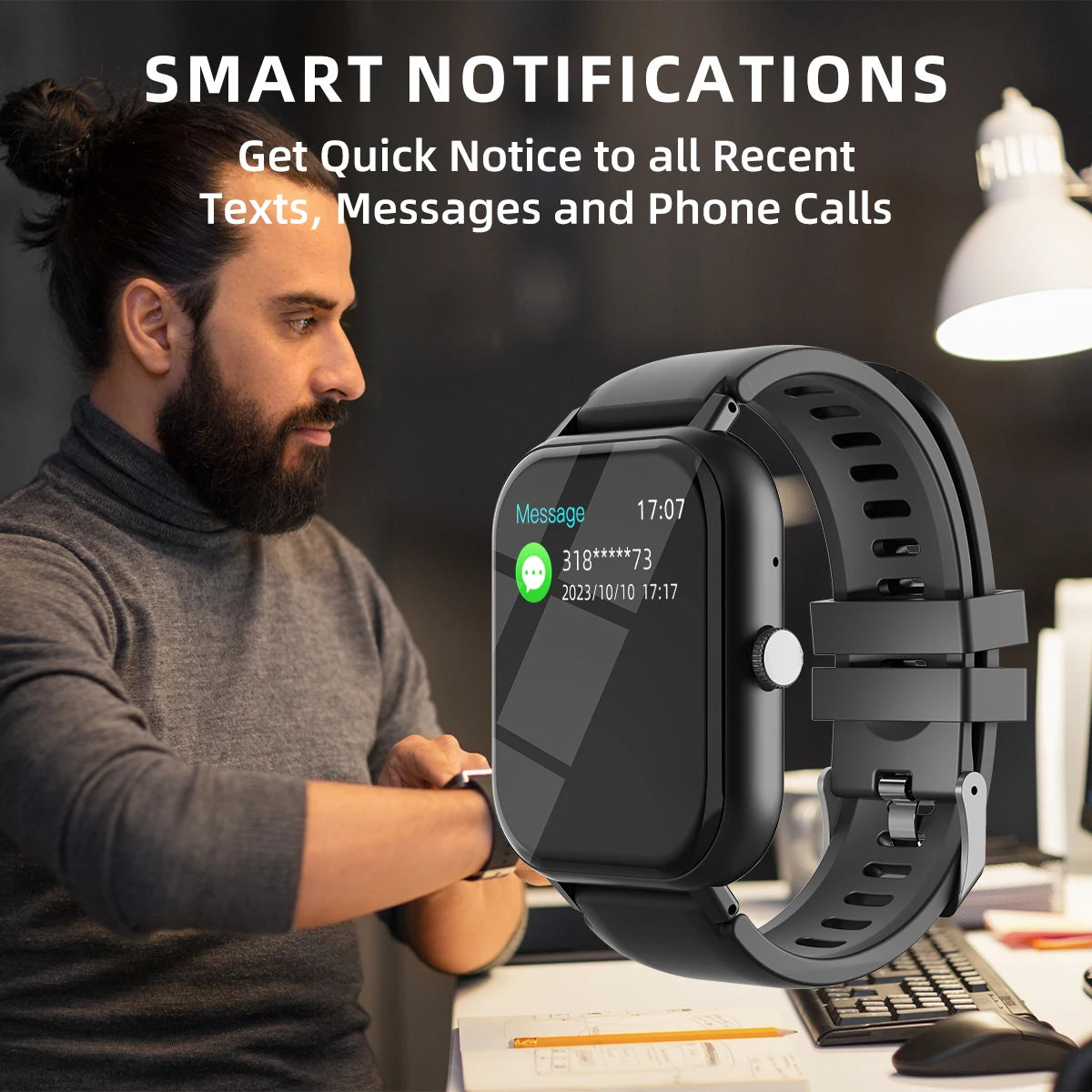 1.99" Bluetooth Call Smartwatch