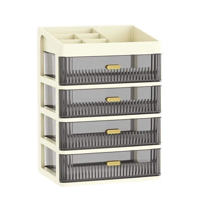 Transparent Plastic Drawer Organizer Box