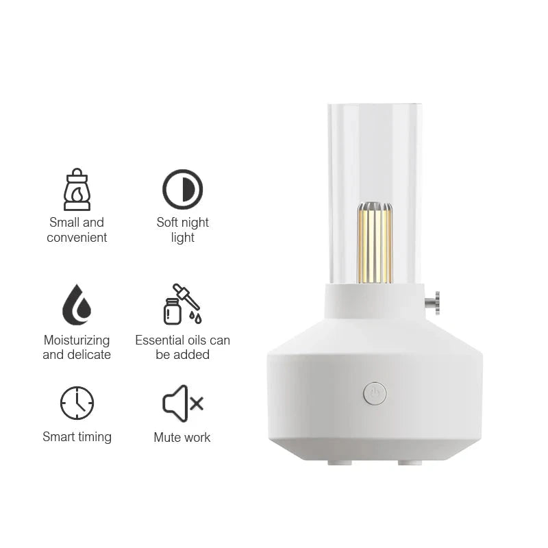 Mini USB Essential Oil Diffuser Ultrasonic Aroma Humidifier