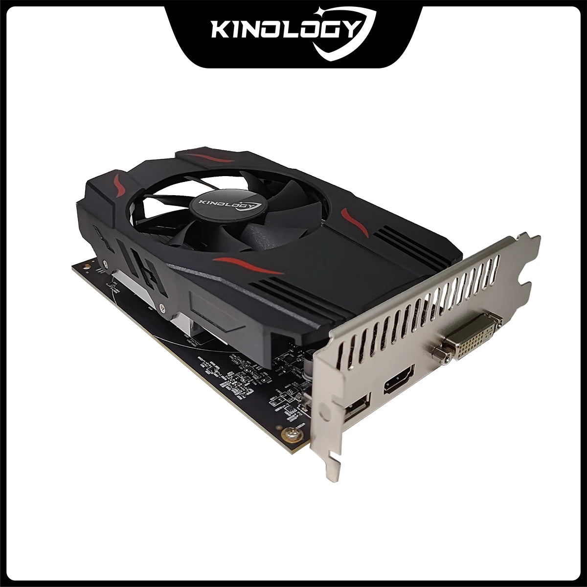 Kinology Radeon RX 550 4GB GDDR5 Graphics Card PCI-E Gaming