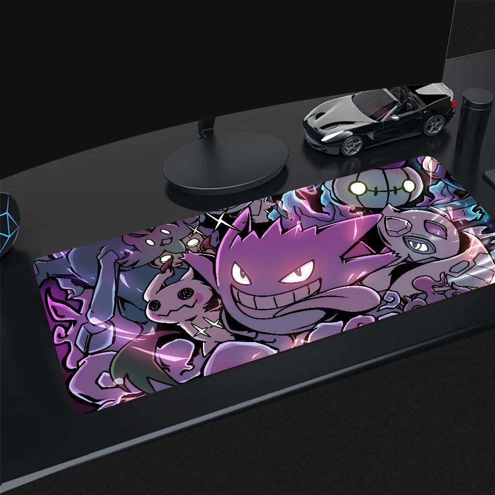 P-Pokemon Gengar Grande XXL Gaming Mousepad Desk Mat for PC