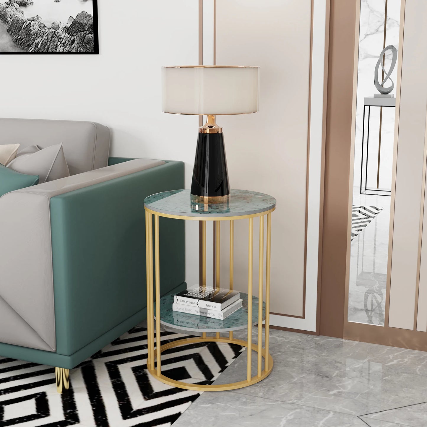 Round Marble Coffee Table