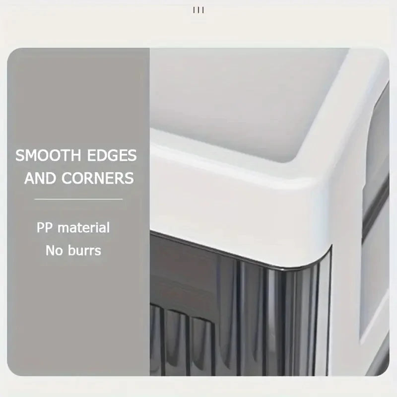 Transparent Plastic Drawer Organizer Box